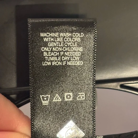 NWT Ali Miles Reversible Tunic Blouse Top Petite LARGE Geometric Colorful - Picture 8 of 9